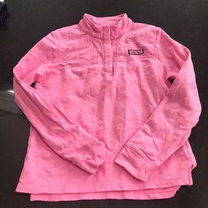 Kids Pink Vineyard Vines shep shirt